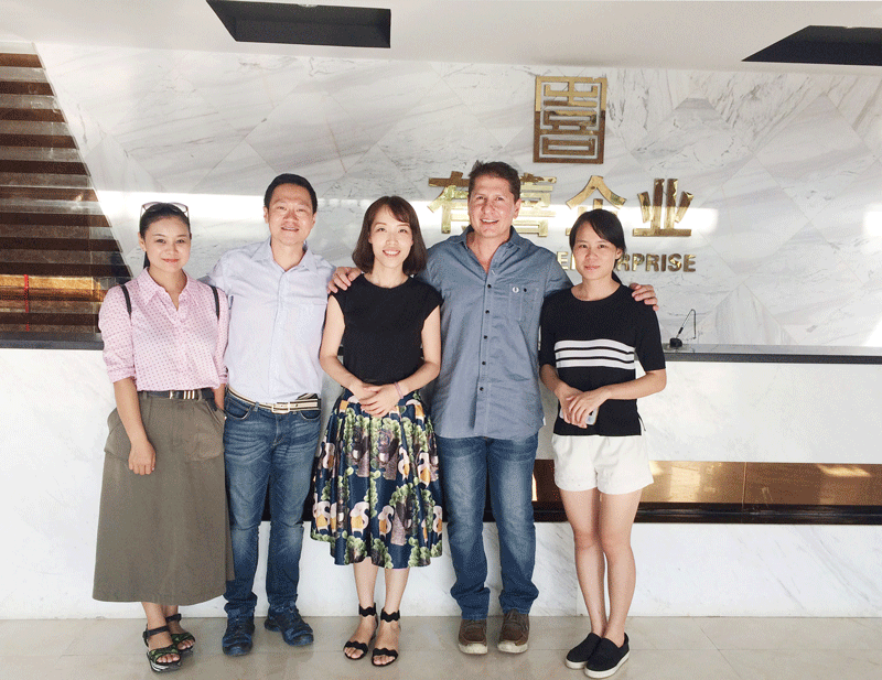 Chuyến thăm khách hàng Brazil Vưu Cosmetics(Guangzhou)